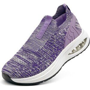 Dolphinslides Women Men Dark Purple Running Athletic Tennis Lightweight Sneakers